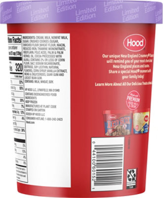 Hood New England Creamery Berkshire Vanilla Ice Cream - 1 Quart - Image 5
