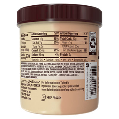 Talenti Bourbon Fudge Brownie Gelato Pairings - 1 Pint - Image 6