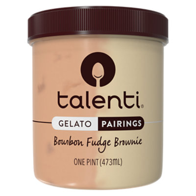Talenti Bourbon Fudge Brownie Gelato Pairings - 1 Pint - Image 2