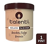 Talenti Bourbon Fudge Brownie Gelato Pairings - 1 Pint