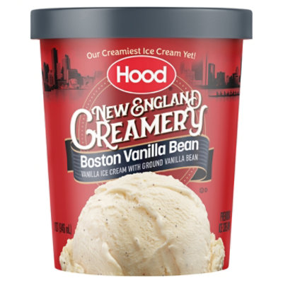 Hood New England Creamery Boston Vanilla Bean Ice Cream - 1 Quart - Image 1