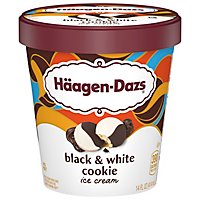 Haagen Dazs City Sweets Black & White Cookie Ice Cream - 14 FZ - Image 3