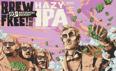 21st Amendment Brew Free Or Die Hazy Can - 6-12 FZ - Image 4