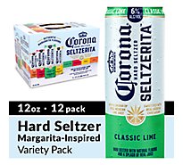 Corona Hard Seltzer Seltzerita Gluten Free Variety Pack Spiked Sparkling Water - 12-12 Fl. Oz.
