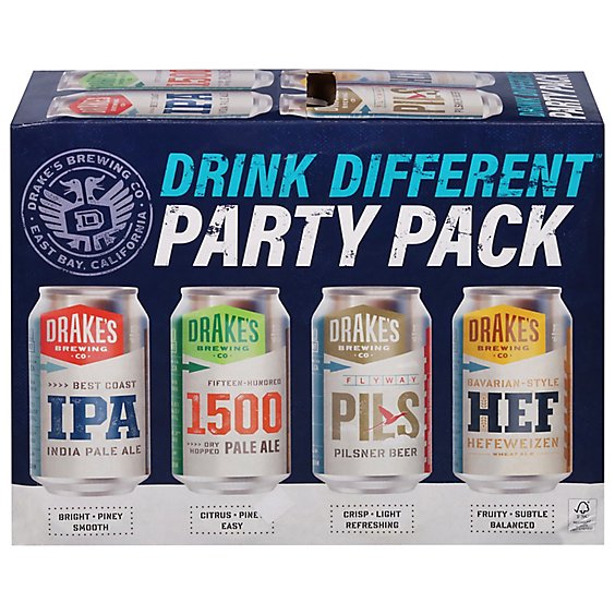 Drakes Drink Different Ipa In Cans - 12-12  FZ