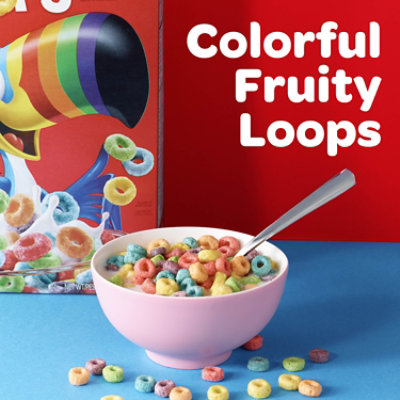 Kellogg's Froot Loops Original Fruit Flavored Breakfast Cereal - 23 Oz - Image 3