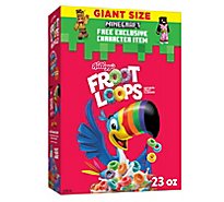 Kelloggs Froot Loops Cereal - 23 OZ
