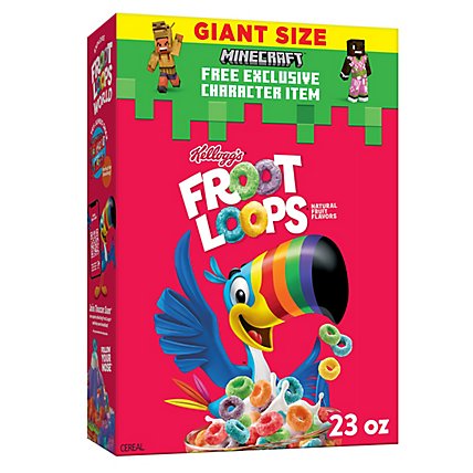 Kellogg's Froot Loops Original Fruit Flavored Breakfast Cereal - 23 Oz - Image 1