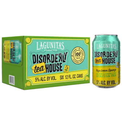 Disorderly Teahouse Lemon In Cans - 6-12 FZ