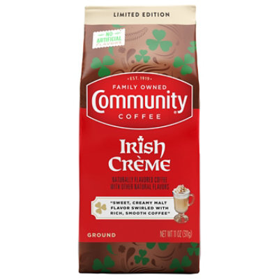 Community Coffee Irish Creme Medium Roast Gable Top - 11 OZ - Image 3