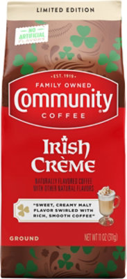 Community Coffee Irish Creme Medium Roast Gable Top - 11 OZ - Image 2