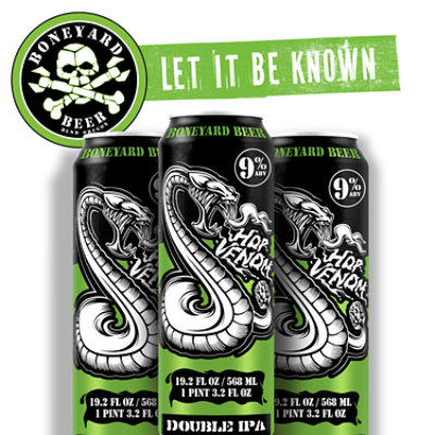 Boneyard Hop Venom 1/19.2c In Cans - 19.2 FZ - Image 4