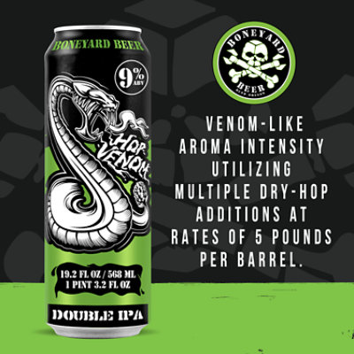 Boneyard Hop Venom 1/19.2c In Cans - 19.2 FZ - Image 5