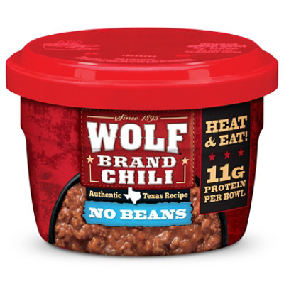 Wolf Brand Microwaveable No Beans Chili - 7.25 Oz - Image 2
