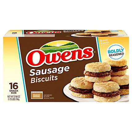 Owens Sausage & Biscuits Small - 1.73 LB - Image 3
