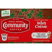Community Coffee Irish Creme Medium Roast 10 Ct Box - 3.7 OZ - Image 2
