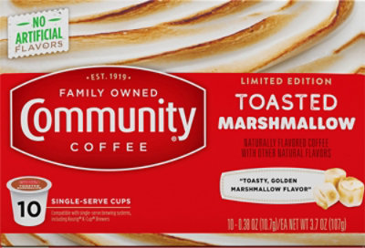 Community Coffee Toasted Marshmallow Single Serve - 3.7 OZ - Image 2