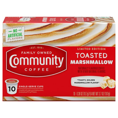 Community Coffee Toasted Marshmallow Single Serve - 3.7 OZ - Image 1