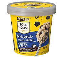 Nestle Toll House Cookies And Creme Edible Cookie Dough - 15 OZ