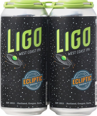 Ecliptic Brewing Ligo West Coast Ipa In Cans - 4-16 FZ - Image 4