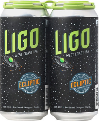 Ecliptic Brewing Ligo West Coast Ipa In Cans - 4-16 FZ - Image 2