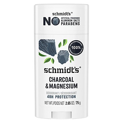Schimdt's Deodorant Charcoal & Magnesium - 2.65 Oz - Image 2