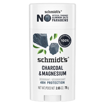 Schimdt's Deodorant Charcoal & Magnesium - 2.65 Oz - Image 1