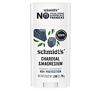 Schimdt's Deodorant Charcoal & Magnesium - 2.65 Oz