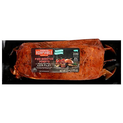 Adaptable Meals Fire Roasted Tomato Pork Loin Filet - 22 OZ - Image 3