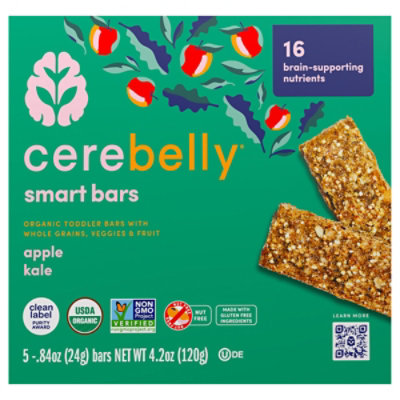 Cerebelly Smart  Bars Apple Kale - 4.2OZ - Image 3