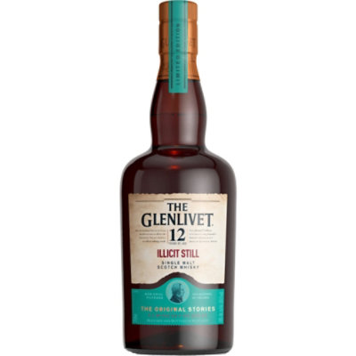 Glenlivet Scotch Illicit Still 12yr - 750 ML - pavilions
