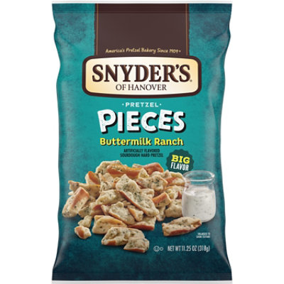 Snyder's of Hanover Buttermilk Ranch Pretzel Pieces - 11.25 Oz - Image 1