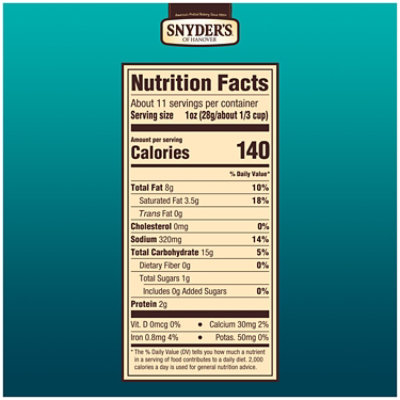 Snyder's of Hanover Buttermilk Ranch Flavored Pretzel Pieces - 11.25 Oz - Image 2