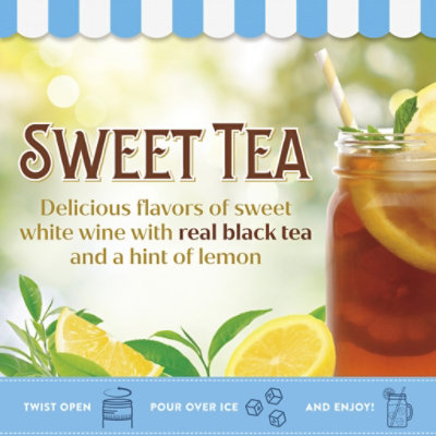 Sutter Home Sweet Tea with Lemon Wine Cocktail - 4-187 Ml - Image 2