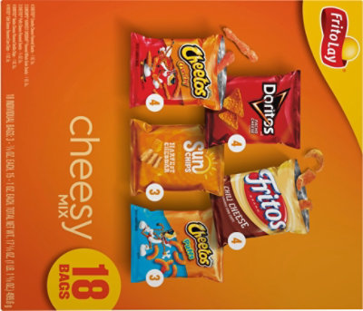 Frito Lay Variety Pack Cheesy Mix - 18 Count - Image 6