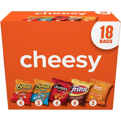 Frito Lay Variety Pack Cheesy Mix - 18 Count - Image 2
