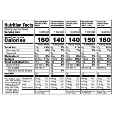 Frito Lay Variety Pack Cheesy Mix - 18 Count - Image 4