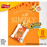 Cheetos Simply Cheese Flavored Snacks White Cheddar Puffs - 7 OZ - Image 6