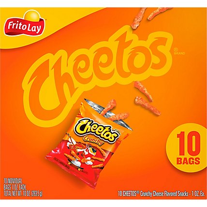 Cheetos Crunchy Cheese Flavored Snacks - 10 OZ - Image 6