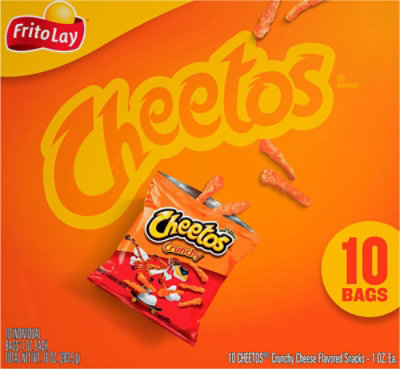 Cheetos Crunchy Cheese Flavored Snacks - 10 OZ - Image 6