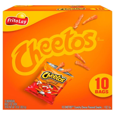 Cheetos Crunchy Cheese Flavored Snacks - 10 OZ