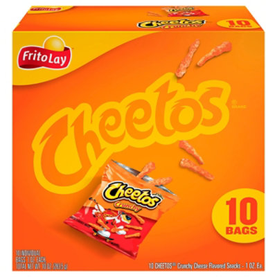 Cheetos Crunchy Cheese Flavored Snacks - 10 OZ