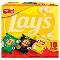 Lays Potato Chips Variety Pack - 10 OZ - Image 1
