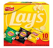Lays Potato Chips Variety Pack - 10 OZ