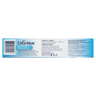 Clearblue Digtl Rapid Pregnancy Test - 2 CT - Image 3