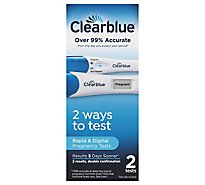 Clearblue Digtl Rapid Pregnancy Test - 2 CT