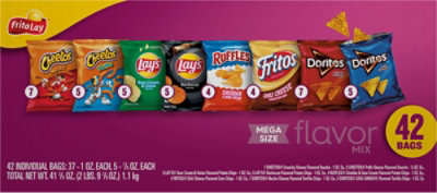 Frito Lay Variety Pack Flavor Mix – 42 Count - jewelosco