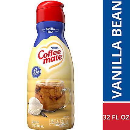 Nestle Coffee Mate Vanilla Bean Coffee Creamer Bottle - 32 FZ