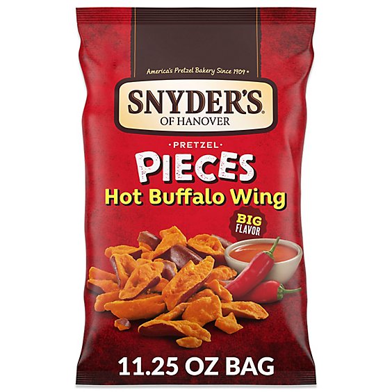 Snyder's of Hanover Hot Buffalo Wing Pretzel Pieces - 11.25 Oz