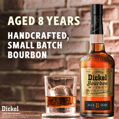 George Dickel Aged 8 Years Bourbon Whisky - 750 Ml - Image 3